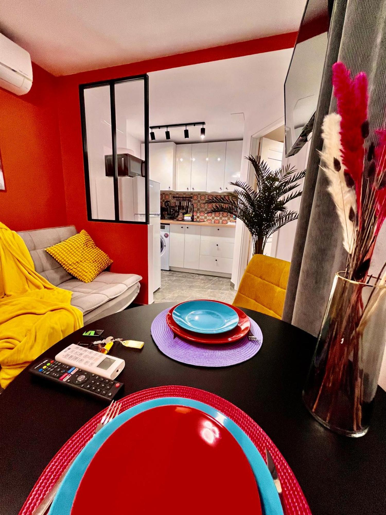 Elegante Apartamento Tres Colores Alicante Exterior foto